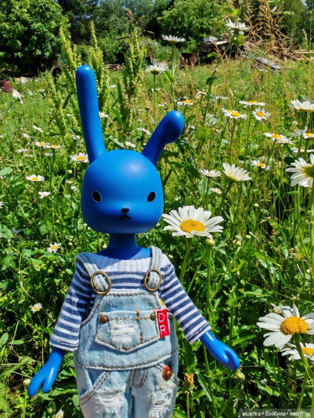 Синий кролик usaggie Bunny Blue от petworks