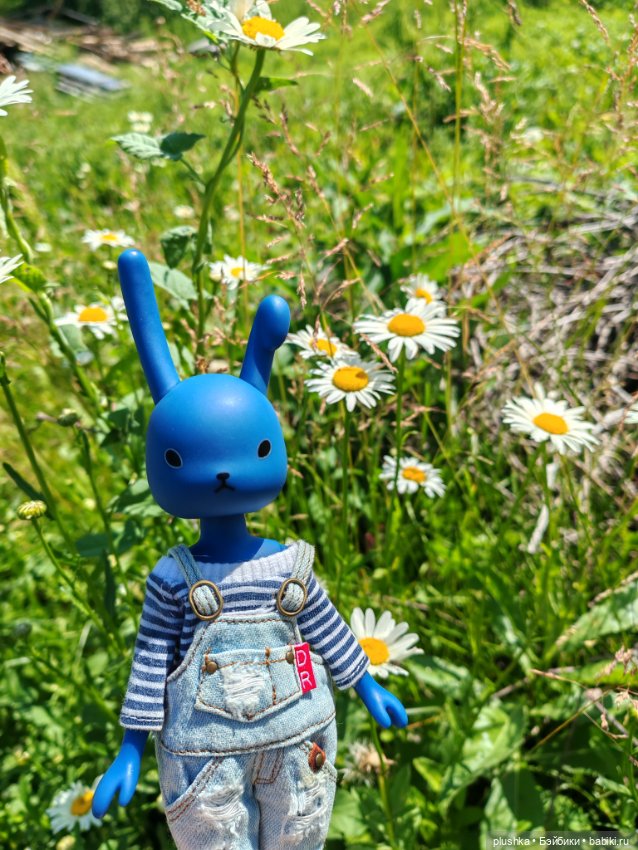 Синий кролик usaggie Bunny Blue от petworks