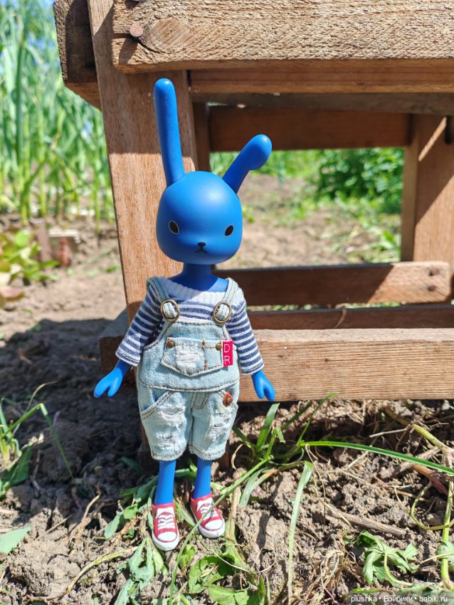 Синий кролик usaggie Bunny Blue от petworks