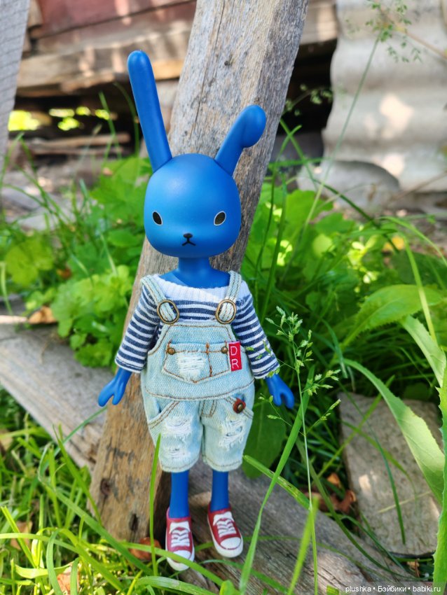 Синий кролик usaggie Bunny Blue от petworks