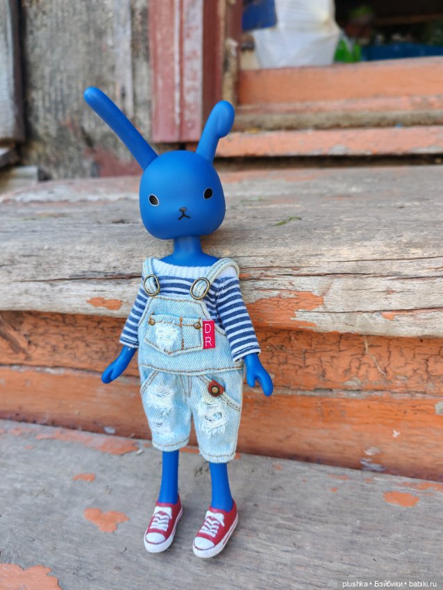 Синий кролик usaggie Bunny Blue от petworks