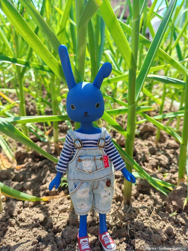 Синий кролик usaggie Bunny Blue от petworks