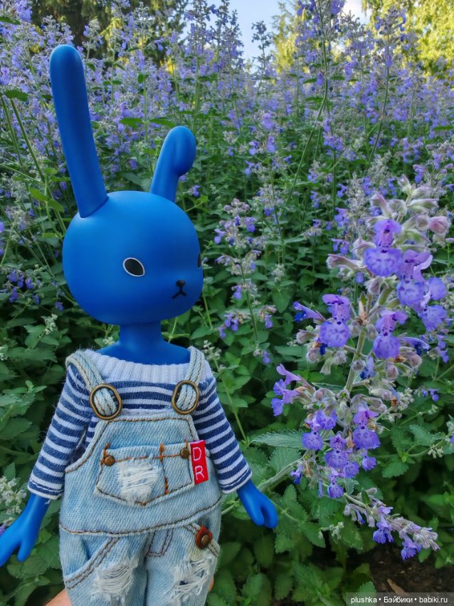 Синий кролик usaggie Bunny Blue от petworks (фото 7)