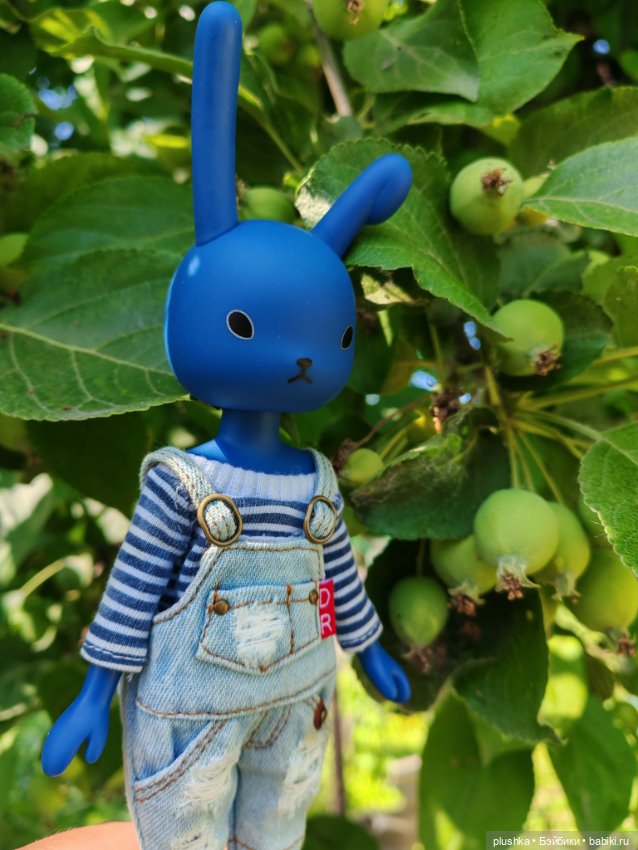 Синий кролик usaggie Bunny Blue от petworks