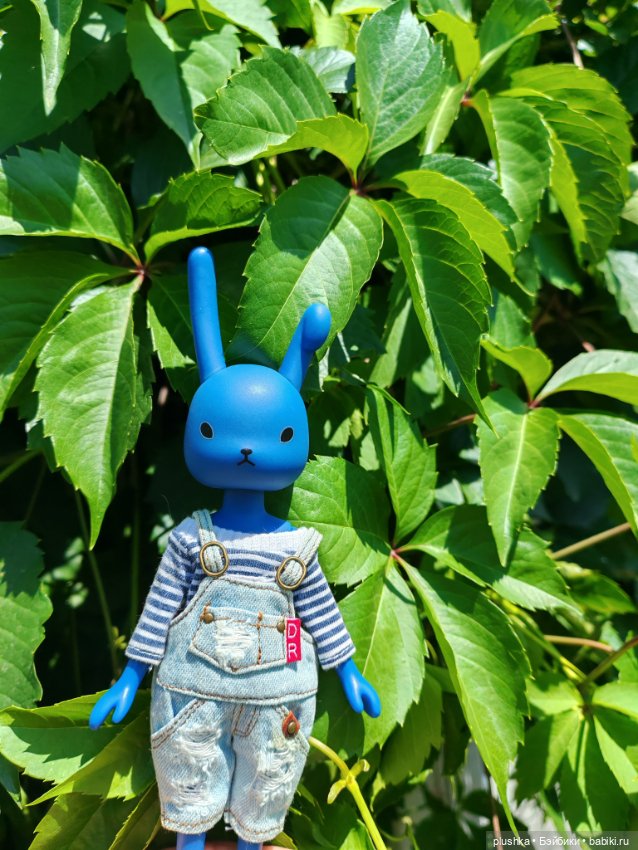 Синий кролик usaggie Bunny Blue от petworks