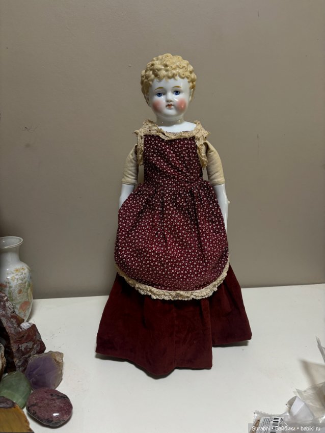 Antique China doll — Редкие антикварные куклы и реплики: воск (фото 3)
