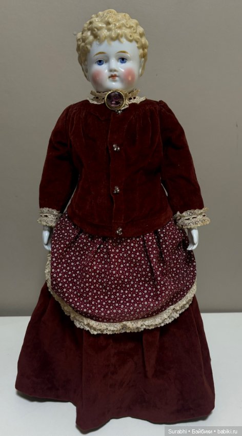 Antique China doll — Редкие антикварные куклы и реплики: воск (фото 4)