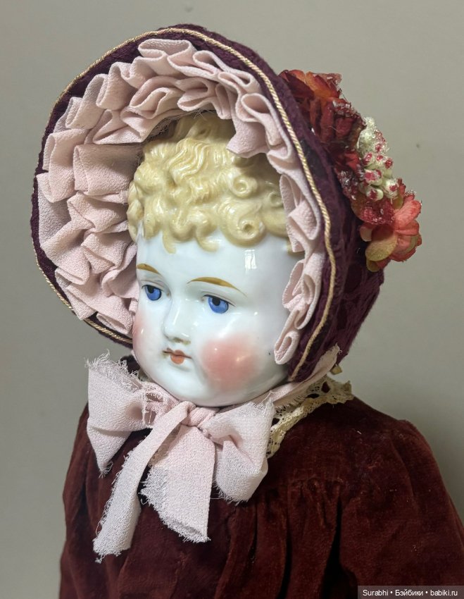 Antique China doll — Редкие антикварные куклы и реплики: воск (фото 8)