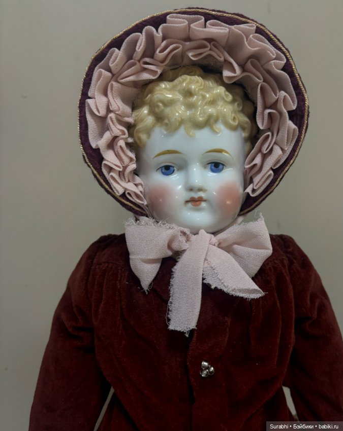 Antique China doll — Редкие антикварные куклы и реплики: воск