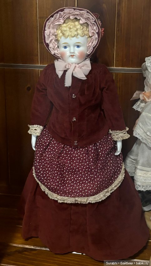 Antique China doll — Редкие антикварные куклы и реплики: воск (фото 10)