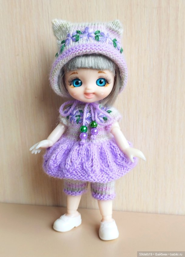 Платье-комбинезон с вышивкой для бабольки Али (фото 6)