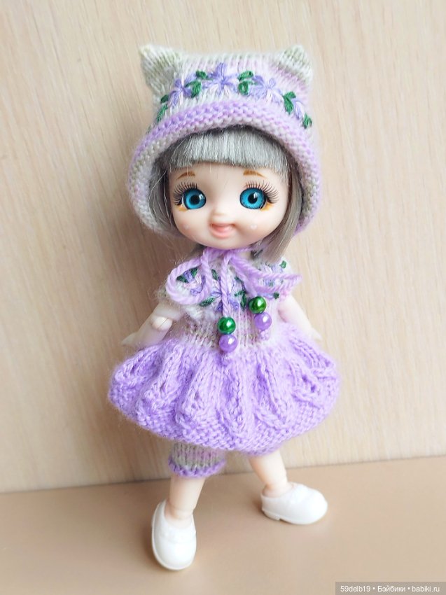 Платье-комбинезон с вышивкой для бабольки Али (фото 5)