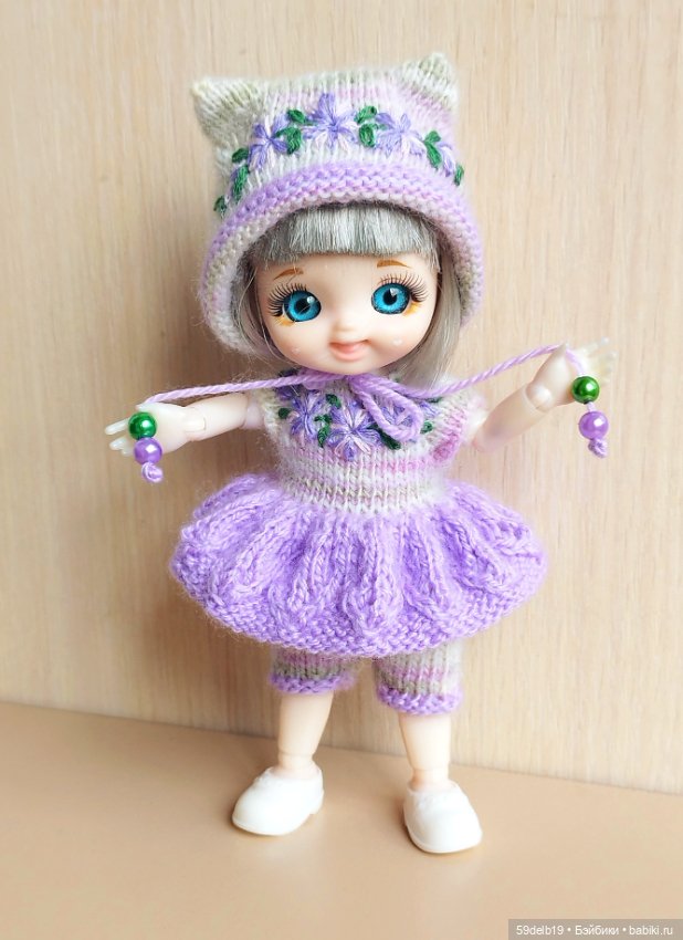 Платье-комбинезон с вышивкой для бабольки Али (фото 4)