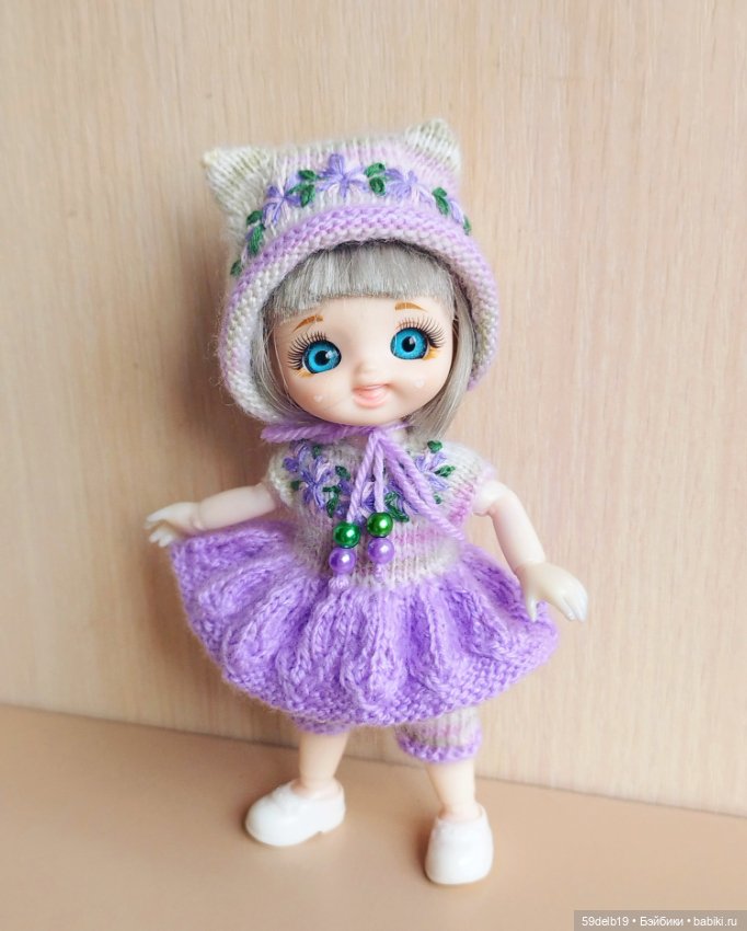 Платье-комбинезон с вышивкой для бабольки Али (фото 8)