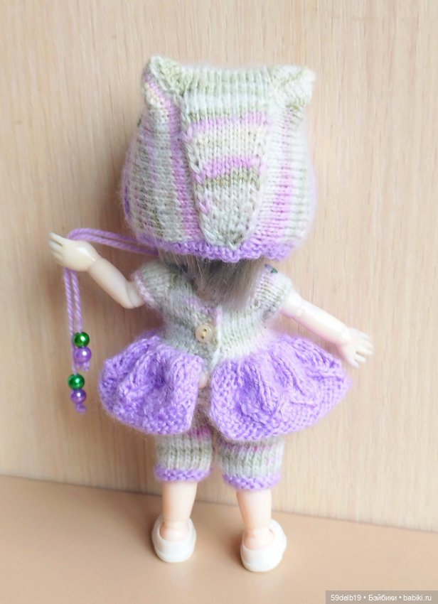 Платье-комбинезон с вышивкой для бабольки Али (фото 10)