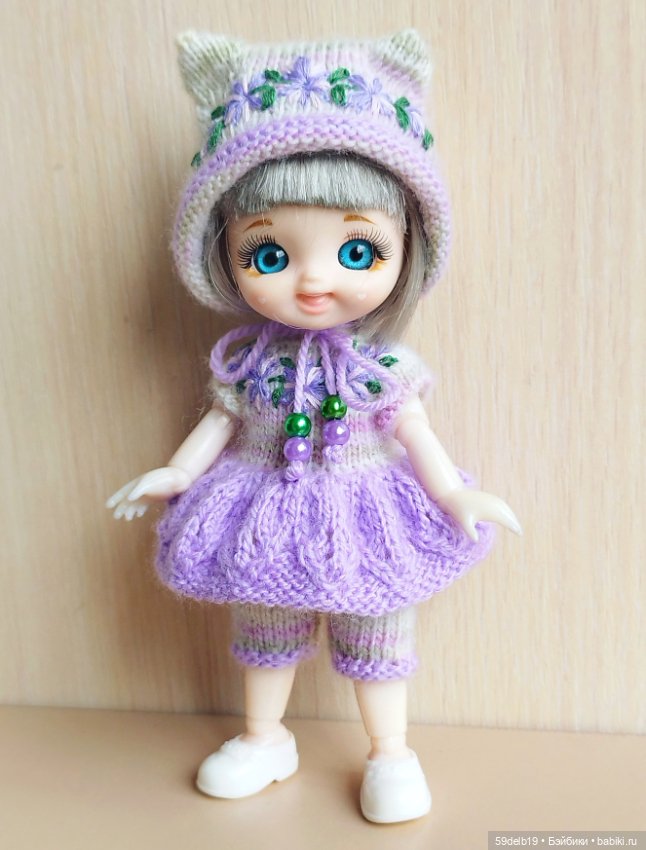 Платье-комбинезон с вышивкой для бабольки Али (фото 9)