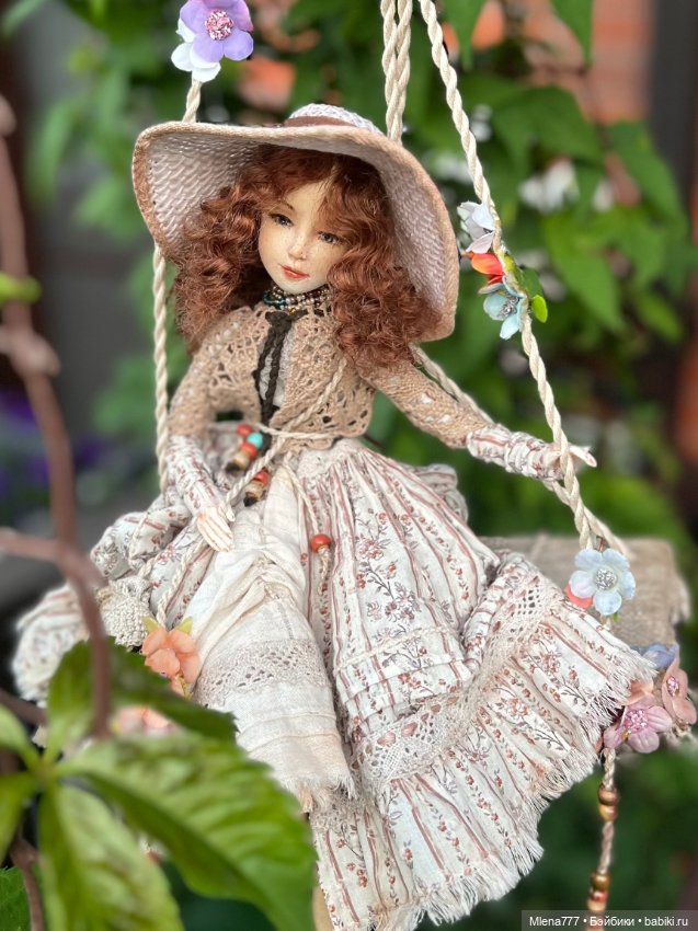 Мой старый сад — Авторские шарнирные куклы своими руками: лепка (фото 7)