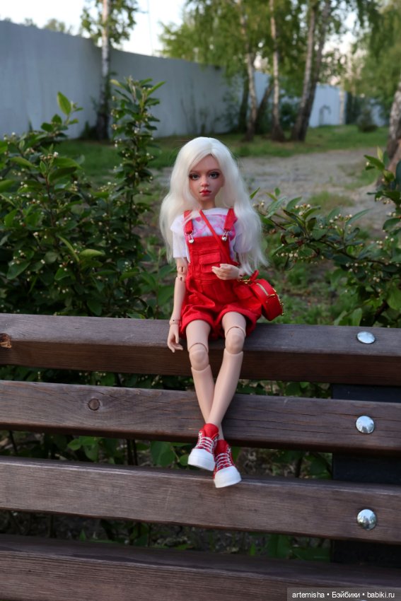 Девушка в красном — Куклы Dart dolls (Анна Шиткина): российские BJD (БЖД) (фото 2)