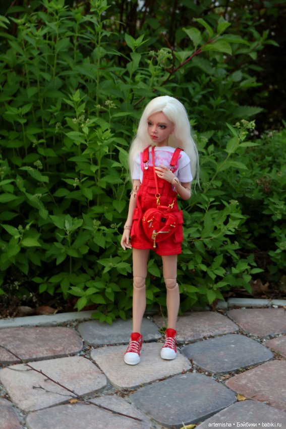 Девушка в красном — Куклы Dart dolls (Анна Шиткина): российские BJD (БЖД) (фото 3)