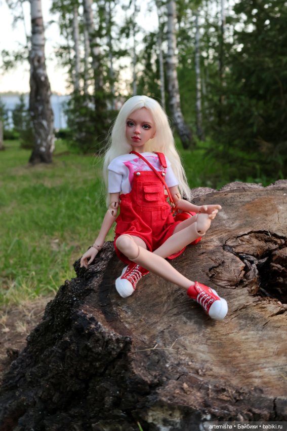 Девушка в красном — Куклы Dart dolls (Анна Шиткина): российские BJD (БЖД) (фото 4)