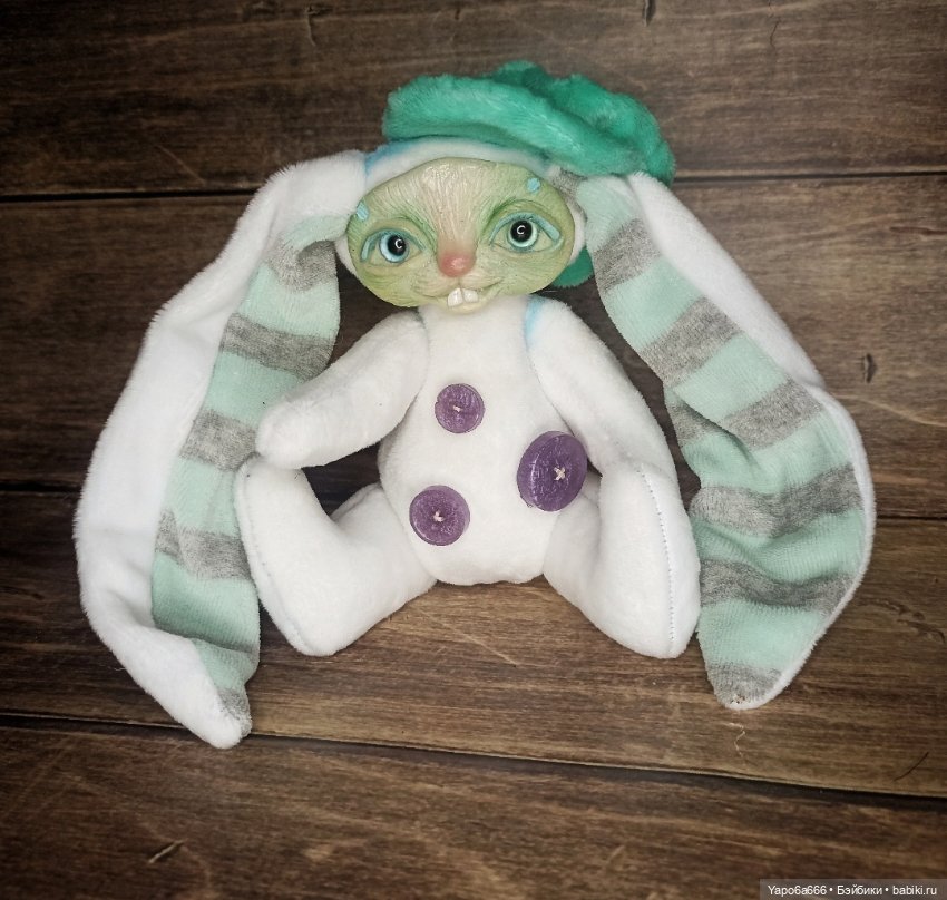 Подборка моих игрушек — Игрушки в смешанной технике (мех и глина): Арт