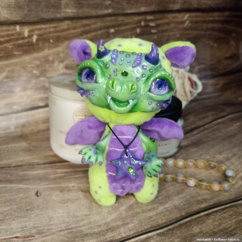 Подборка моих игрушек — Игрушки в смешанной технике (мех и глина): Арт