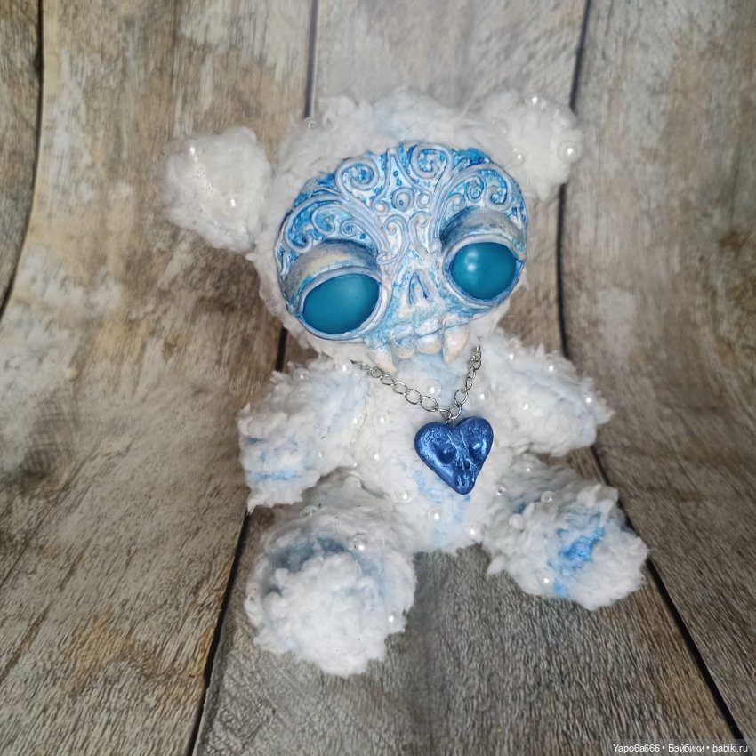 Подборка моих игрушек — Игрушки в смешанной технике (мех и глина): Арт