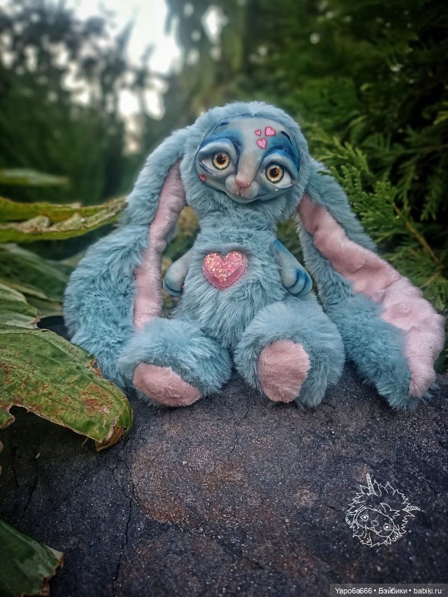 Подборка моих игрушек — Игрушки в смешанной технике (мех и глина): Арт