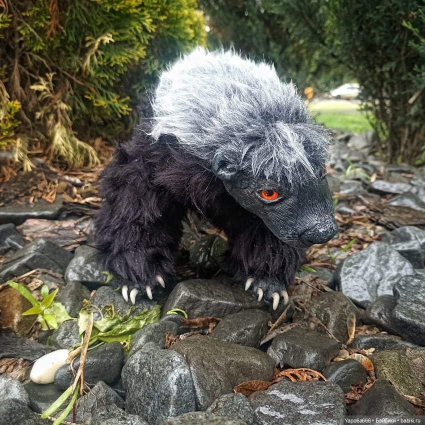 Подборка моих игрушек — Игрушки в смешанной технике (мех и глина): Арт