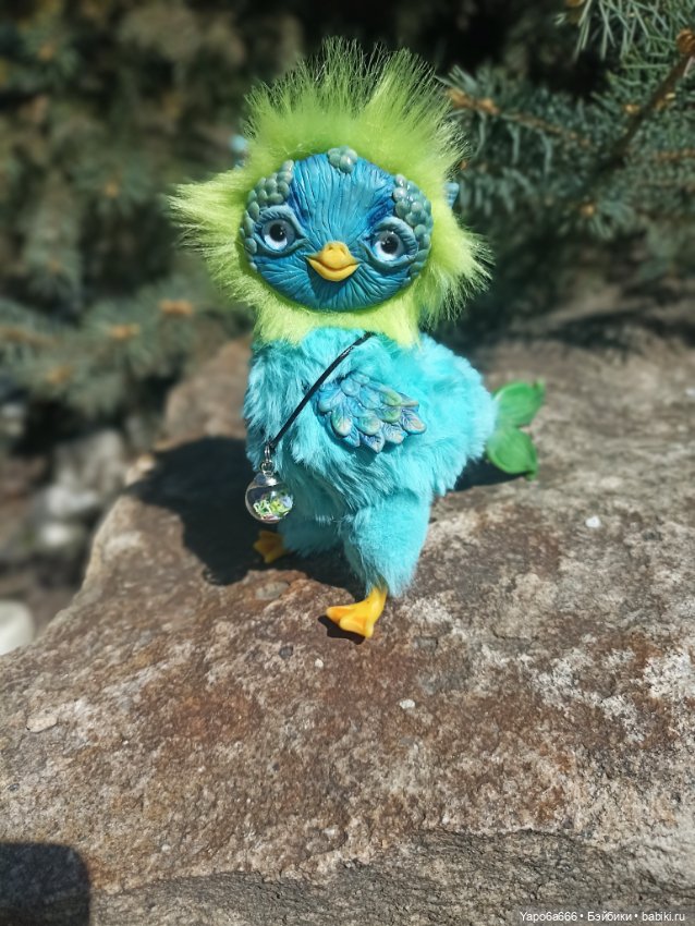 Подборка моих игрушек — Игрушки в смешанной технике (мех и глина): Арт