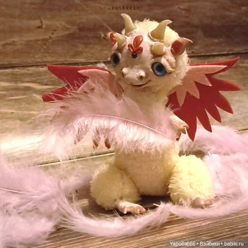 Подборка моих игрушек — Игрушки в смешанной технике (мех и глина): Арт