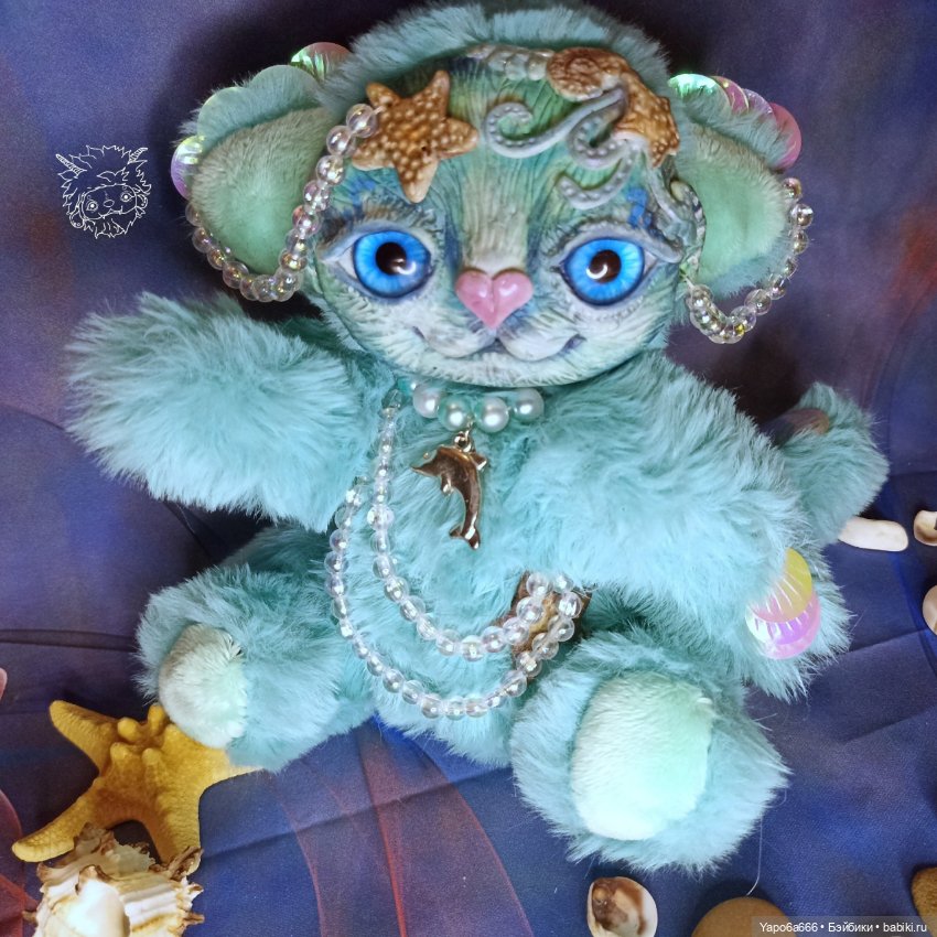 Подборка моих игрушек — Игрушки в смешанной технике (мех и глина): Арт