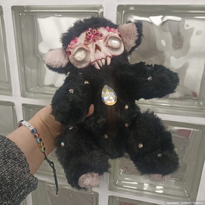 Подборка моих игрушек — Игрушки в смешанной технике (мех и глина): Арт