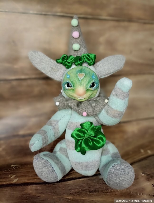 Подборка моих игрушек — Игрушки в смешанной технике (мех и глина): Арт