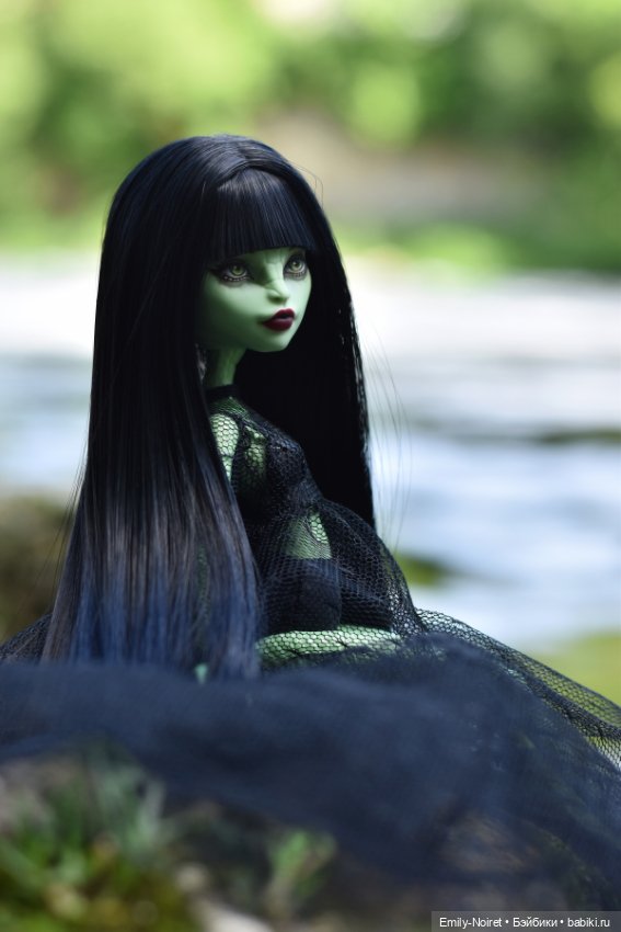 Гадючье болотце — ООАК Monster High и Ever After High: репейнт (фото 4)