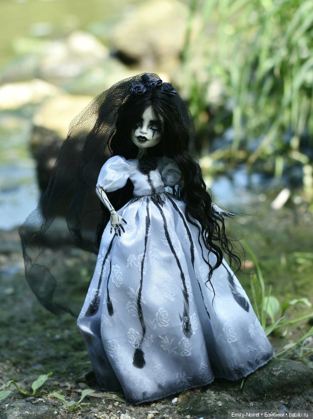 Плакальщица — ООАК Monster High и Ever After High: репейнт (фото 6)