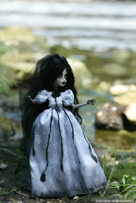 Плакальщица — ООАК Monster High и Ever After High: репейнт (фото 5)