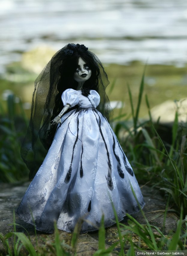 Плакальщица — ООАК Monster High и Ever After High: репейнт (фото 2)