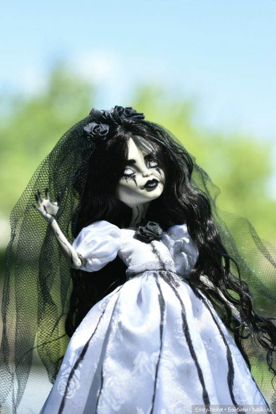 Плакальщица — ООАК Monster High и Ever After High: репейнт (фото 4)
