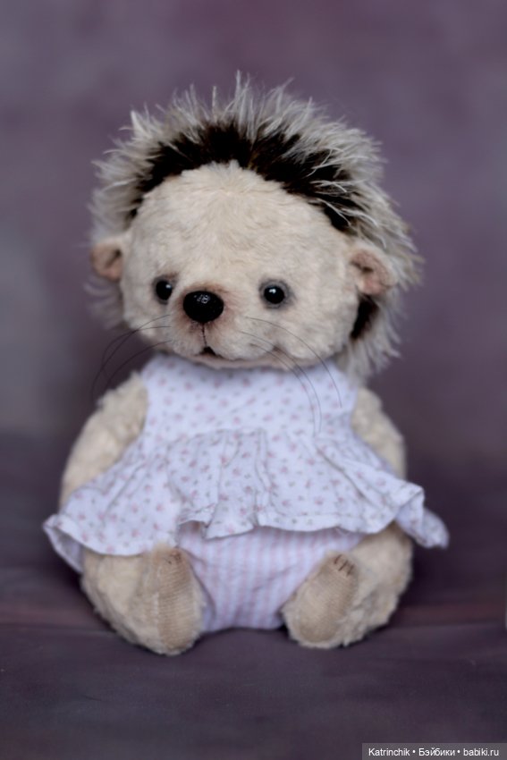 Тедди Ежик — Авторские мишки Тедди и друзья: фото (фото 9)