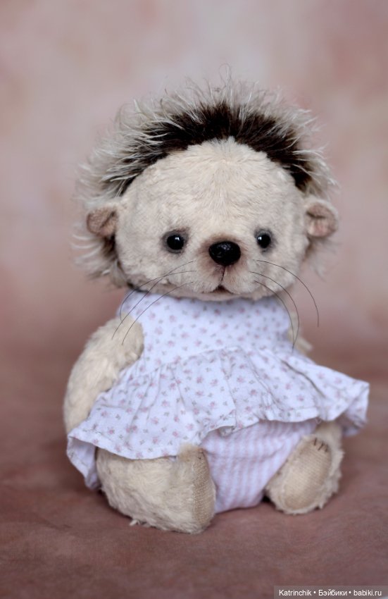 Тедди Ежик — Авторские мишки Тедди и друзья: фото (фото 2)