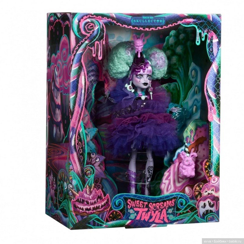 Эксклюзивная Monster High Skullector Sweet Screams Twyla (фото 2)
