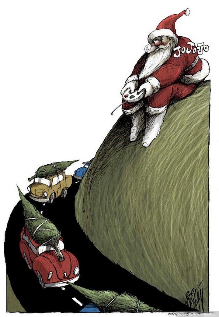 Грустные карикатуры Angel Boligan (фото 8)