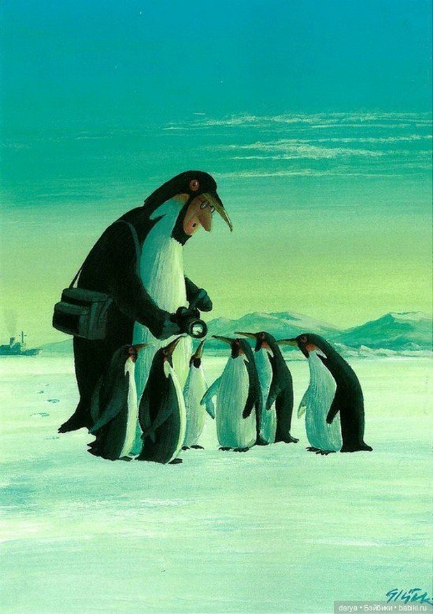 Добродушные карикатуры Gerhard Glück