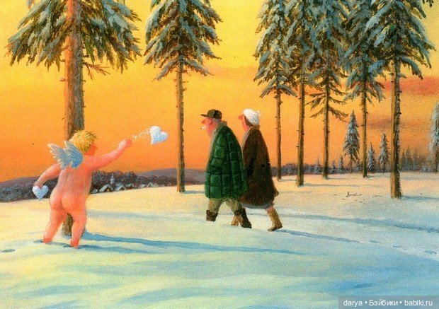 Добродушные карикатуры Gerhard Glück