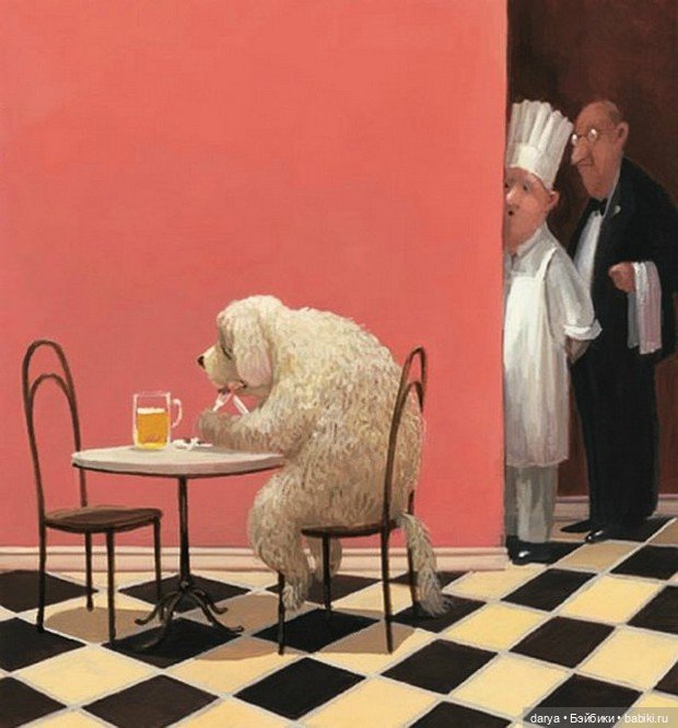 Добродушные карикатуры Gerhard Glück