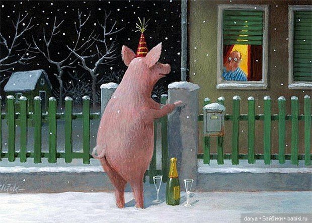 Добродушные карикатуры Gerhard Glück