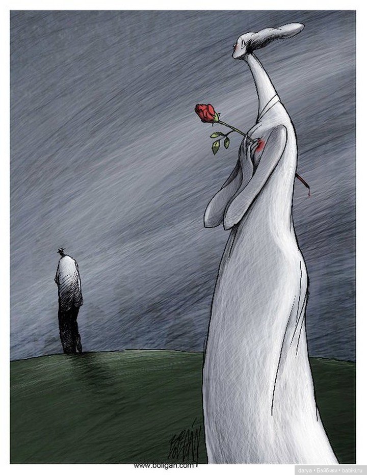 Грустные карикатуры Angel Boligan (фото 6)