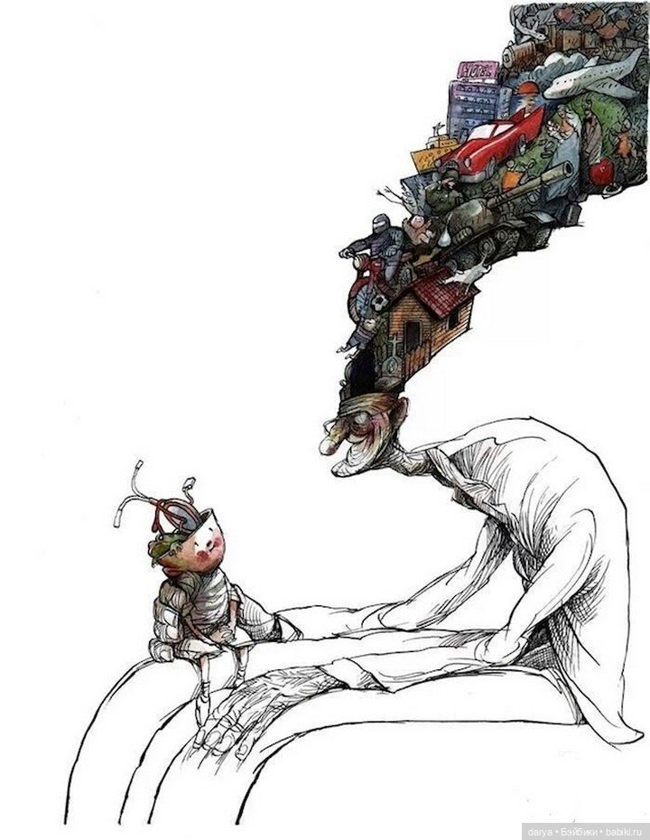 Грустные карикатуры Angel Boligan (фото 4)