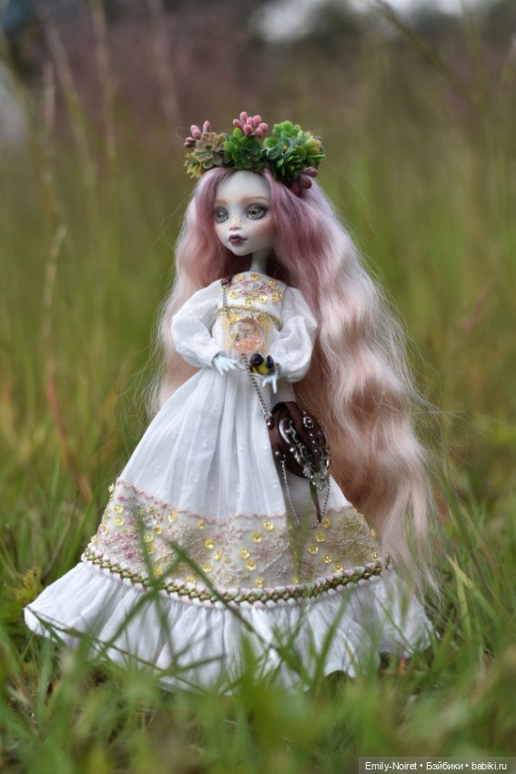 Травница — ООАК Monster High и Ever After High: репейнт (фото 7)